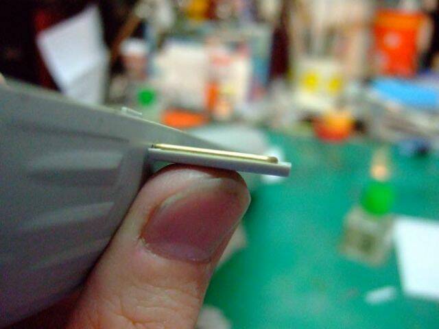 這樣潛降舵部位就有水平了